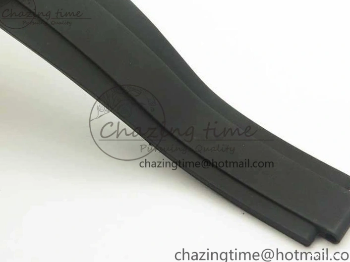 0522 Chic Daytona 116518LN YG JH Best Black Gold Dial On Rubber Strap A4130 (Free XS Rubber ) 3458